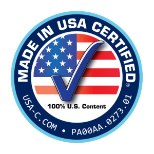 Made in USA Certification!